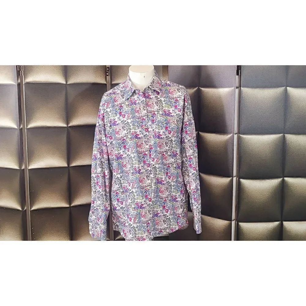 Alan Flusser print shirt